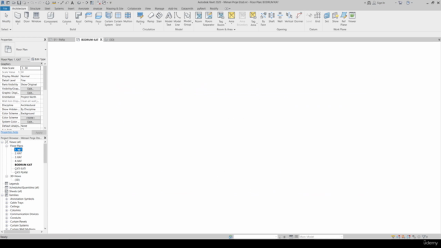 Revit Belediye ve Ruhsat Çizimi Eğitim Seti – Screenshot 1