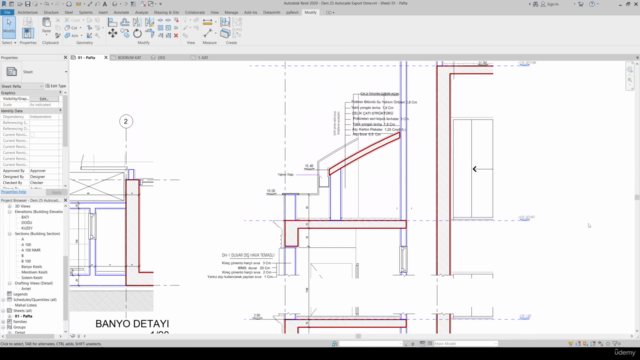 Revit Belediye ve Ruhsat Çizimi Eğitim Seti – Screenshot 2
