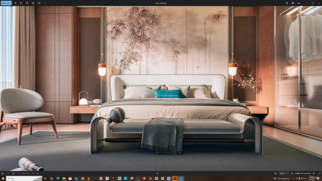 Twinmotion 2025 ile İç Mekan Yatak Odası Gerçekçi Render Al – Screenshot 4