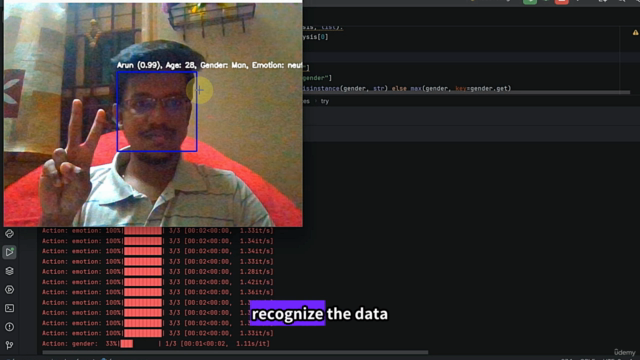 Face, Age, Gender, Emotion Recognition Using Facenet Model – Screenshot 3