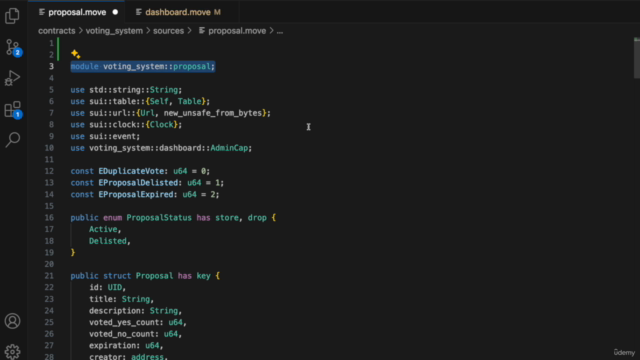 Sui Blockchain with Move & React.js - The Complete Guide – Screenshot 2