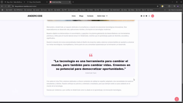 Crea tu Propio Blog con Laravel + ChatGPT: De Cero a Experto – Screenshot 1