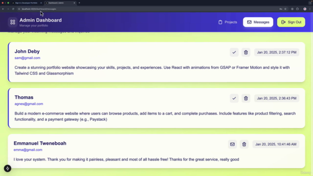 AI Coding Projects| Build NextJS and React Projects using AI – Screenshot 3