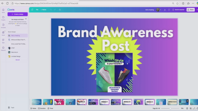 Learn Canva from Basic to Advanced and Earn Money in 2025 – Screenshot 3