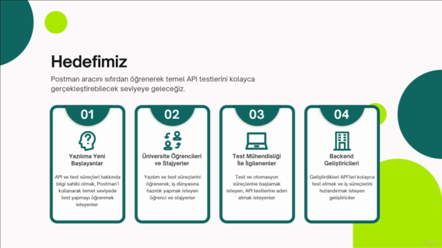 Postman İle API Testlerine Giriş: Başlangıç Seviyesi Eğitim – Screenshot 4