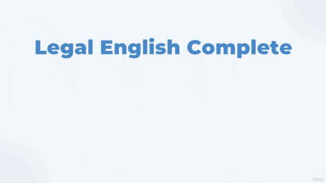 Legal English Complete: Master Legal Communication – Screenshot 1