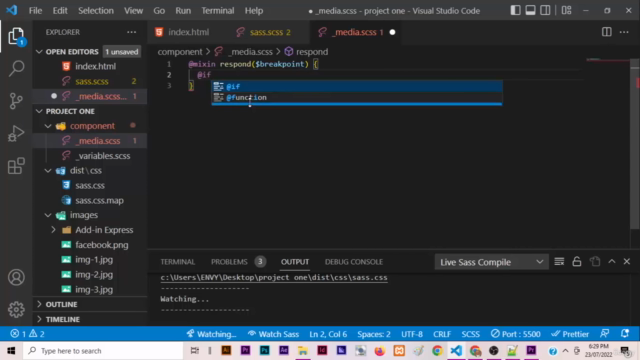 Complete HTML and CSS with SCSS course ( 2 projects) – Screenshot 1