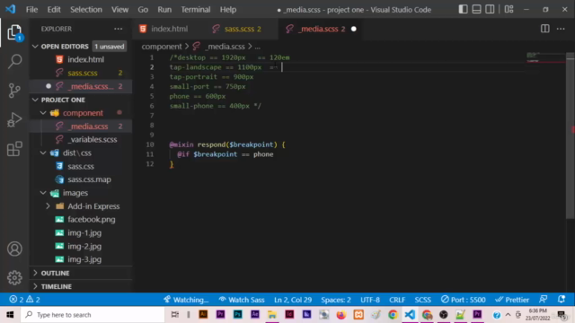 Complete HTML and CSS with SCSS course ( 2 projects) – Screenshot 4