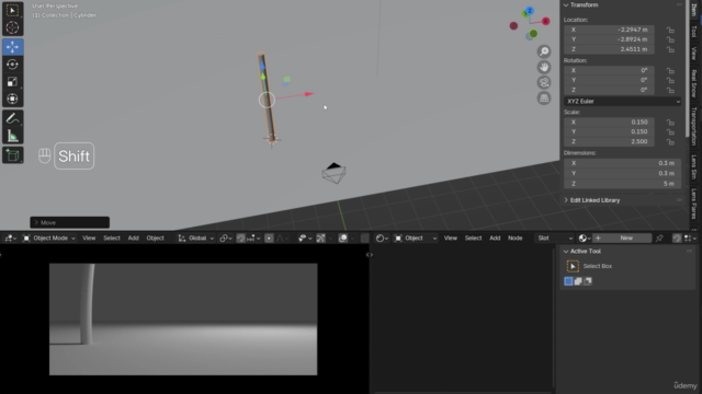 Landscape In Blender step-by-ste + Smart (And Low-Poly) Tree – Screenshot 1