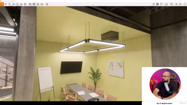 Revit Industrial Office- Interior Design- Structural and MEP – Screenshot 4