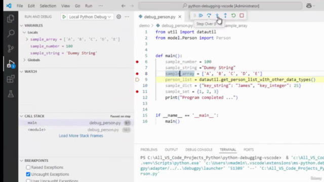 Get Started with Python Debugging in Visual Studio Code – Screenshot 1