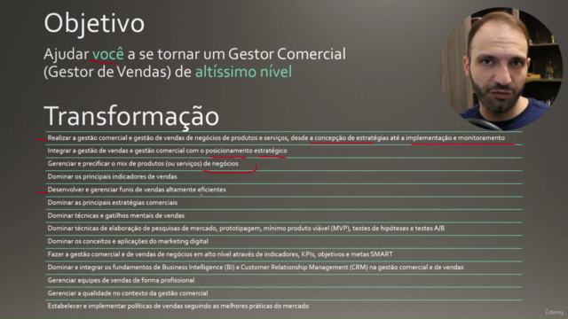 Gestão de Vendas e Gestão Comercial: Planejamento e Técnicas – Screenshot 1