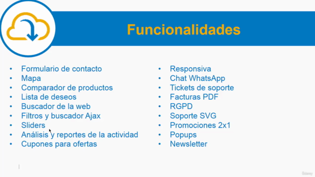 Máster en Creación de Tiendas en Línea con WooCommerce – Screenshot 2