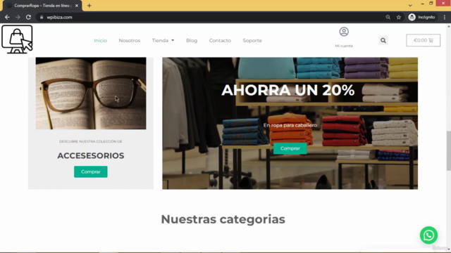 Máster en Creación de Tiendas en Línea con WooCommerce – Screenshot 3