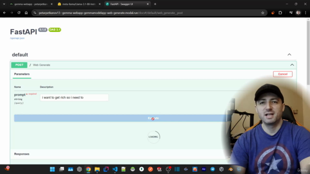 Production LLM Deployment: vLLM,FastAPI,Modal and AI Chatbot – Screenshot 2