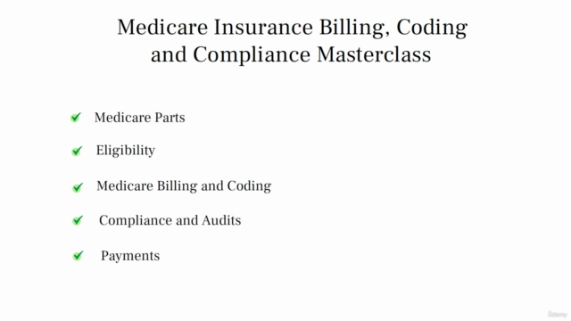 Medicare Insurance Billing, Coding & Compliance Masterclass – Screenshot 2