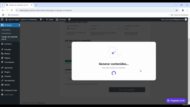Cómo Crear una Página Web Para Google Adsense 2025 – Screenshot 2