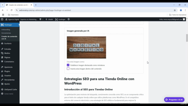 Cómo Crear una Página Web Para Google Adsense 2025 – Screenshot 3