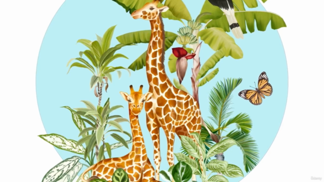 Procreate - Illustrate Giraffes – Screenshot 4