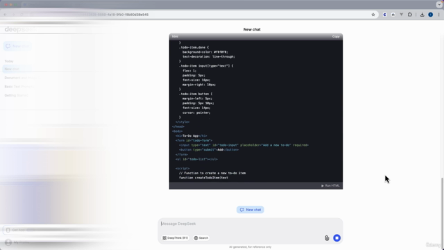 DeepSeek Mastery: Learn, Automate Tasks, Write Code and More – Screenshot 2