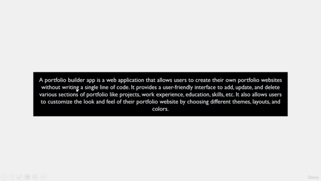 Next.js & Supabase - Portfolio Builder App 2025 – Screenshot 1