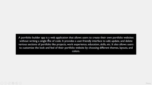 Next.js & Supabase - Portfolio Builder App 2025 – Screenshot 3