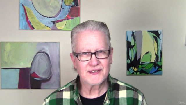 Acrylic Abstract Painting Workshop 10 with Andy Morris – Screenshot 2