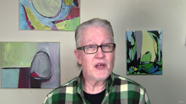 Acrylic Abstract Painting Workshop 10 with Andy Morris – Screenshot 4