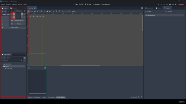 Godot 2D Academy: Master 2D Games with Godot 4 and GDScript – Screenshot 1