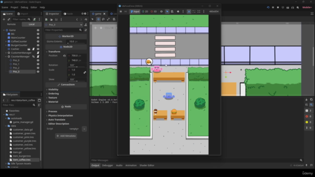 Godot 2D Academy: Master 2D Games with Godot 4 and GDScript – Screenshot 3