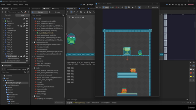 Godot 2D Academy: Master 2D Games with Godot 4 and GDScript – Screenshot 4