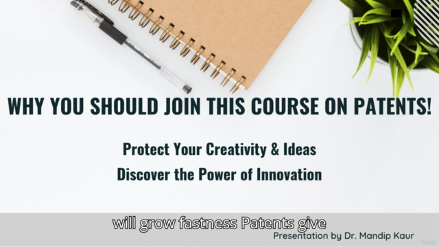 Understanding & Drafting a Patent – Screenshot 4
