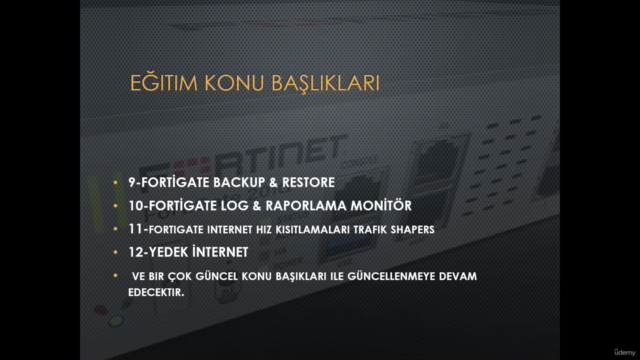 Fortigate Firewall Eğitimi | 2025 – Screenshot 3