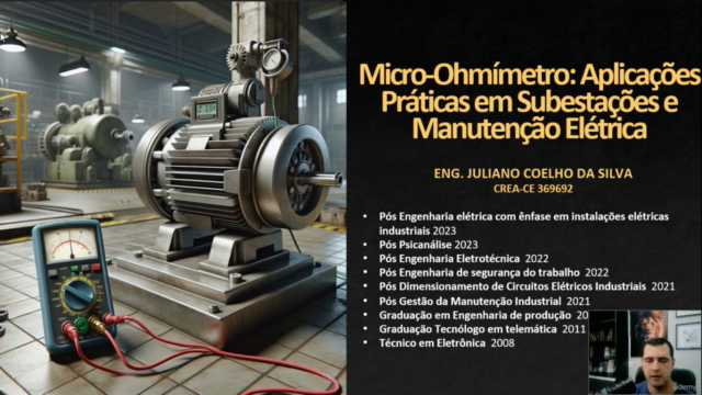 Ensaios Elétricos Avançados: Micro-Ohmímetro e Megômetro – Screenshot 2