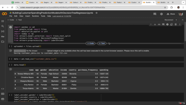 Customer Segmentation Analysis & Predict Consumer Behaviour – Screenshot 3