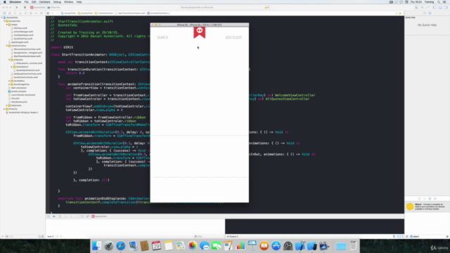 Professional iOS App Development with Swift – Screenshot 3