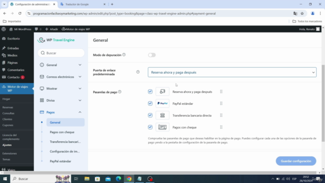 Cómo Crear una Página Web Para una Agencia de Viajes – Screenshot 2