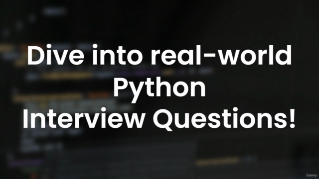Python Interview Questions Coding Practice [SOLUTIONS] 2025 – Screenshot 1