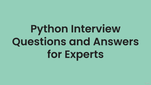 Python Interview Questions Coding Practice [SOLUTIONS] 2025 – Screenshot 3