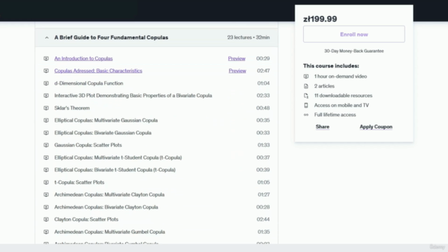 Crash Course: Copulas – Theory & Hands-On Project with R – Screenshot 3