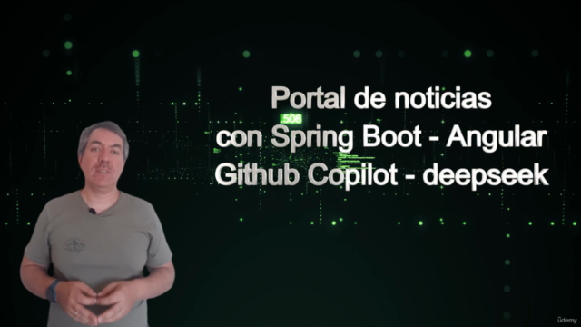 Crea portal de noticias con Angular - Spring Boot - Copilot – Screenshot 1
