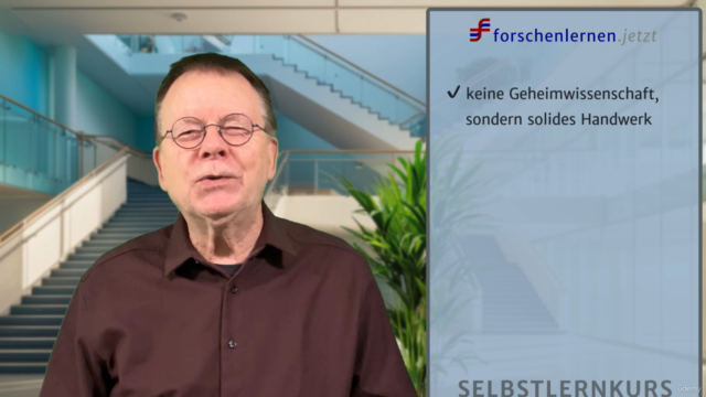 Intensivkurs: Grundlagen des wissenschaftlichen Arbeitens – Screenshot 1