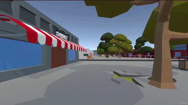 Procedural City Generation in Unity C#: Grid-Based & Modular – Screenshot 1