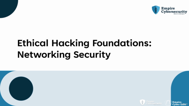 Ethical Hacking Foundations: Networking Security – Screenshot 1