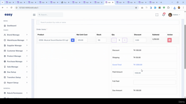 Laravel 12 Build Advanced Inventory Management System A-Z – Screenshot 3