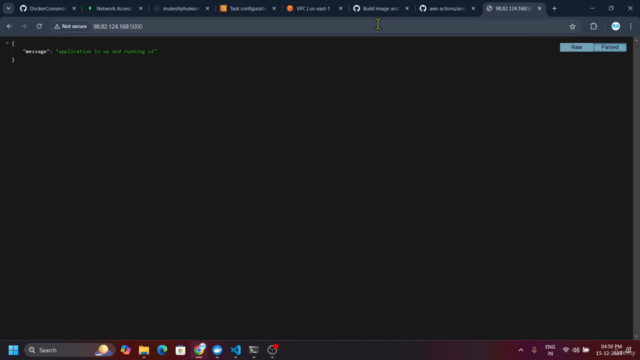 Docker, Kubernetes & AWS with GitHub Actions for DevOps – Screenshot 1