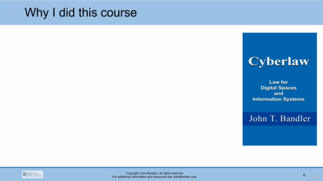 Cyberlaw: Law for Digital Spaces - The Mini Course – Screenshot 3
