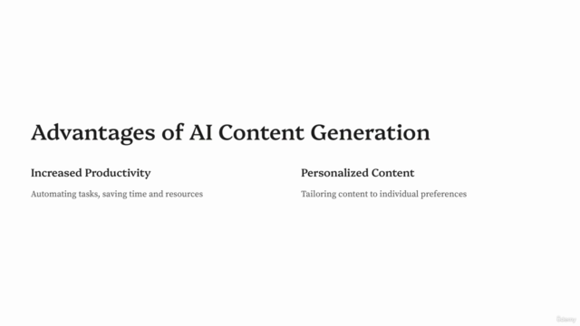 Fundamentals of AI Content Generation Generative AI.. – Screenshot 1