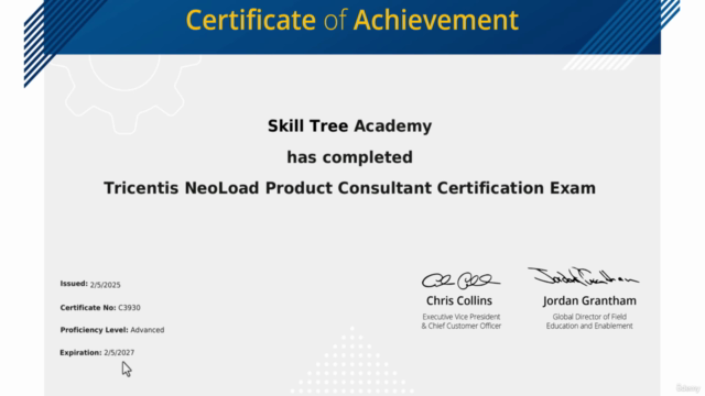 Tricentis NeoLoad - Product Consultant Certification Exam – Screenshot 1