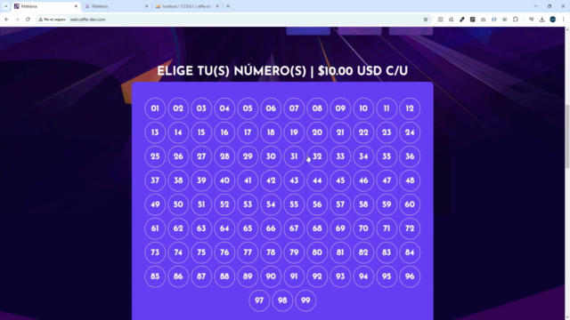 Crea Sistema de Rifas y Sorteos con PHP y Pasarelas de Pago – Screenshot 1